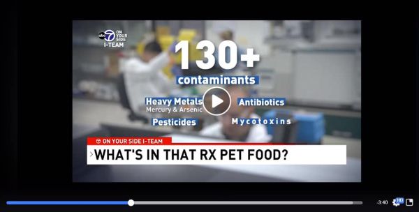 Dangerous ingredients in prescription pet foods!!!