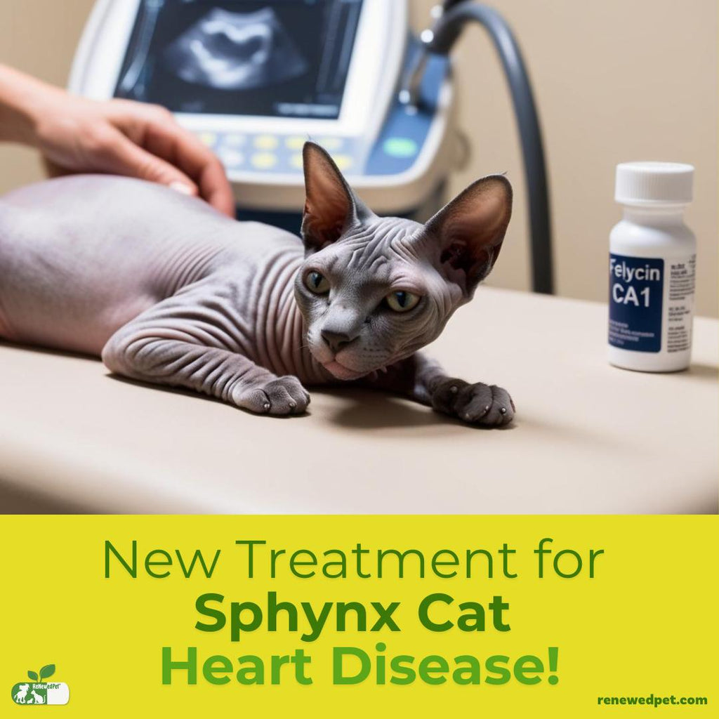 New Treatment for Sphynx Cat Heart Disease!