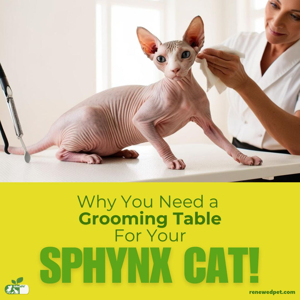 Why You Need a Grooming Table for Your SPhynx Cat!
