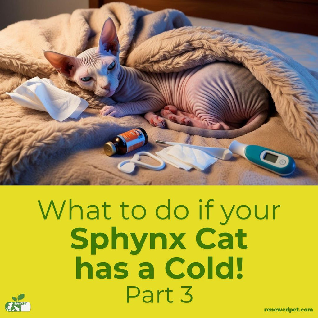 What to do if Your Sphynx has a Cold - Part 3