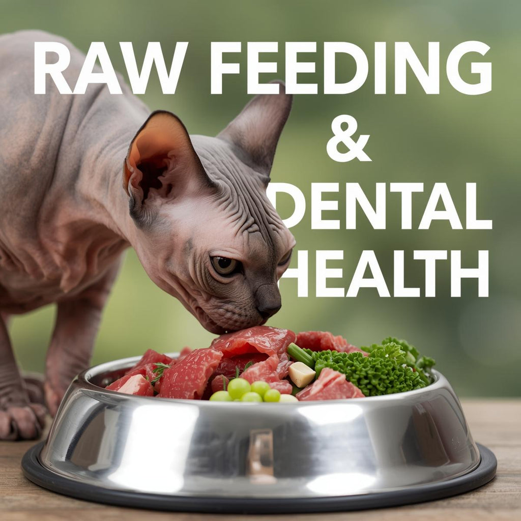 Raw Feeding & Dental Health: Why Your Sphynx Needs to Chew!