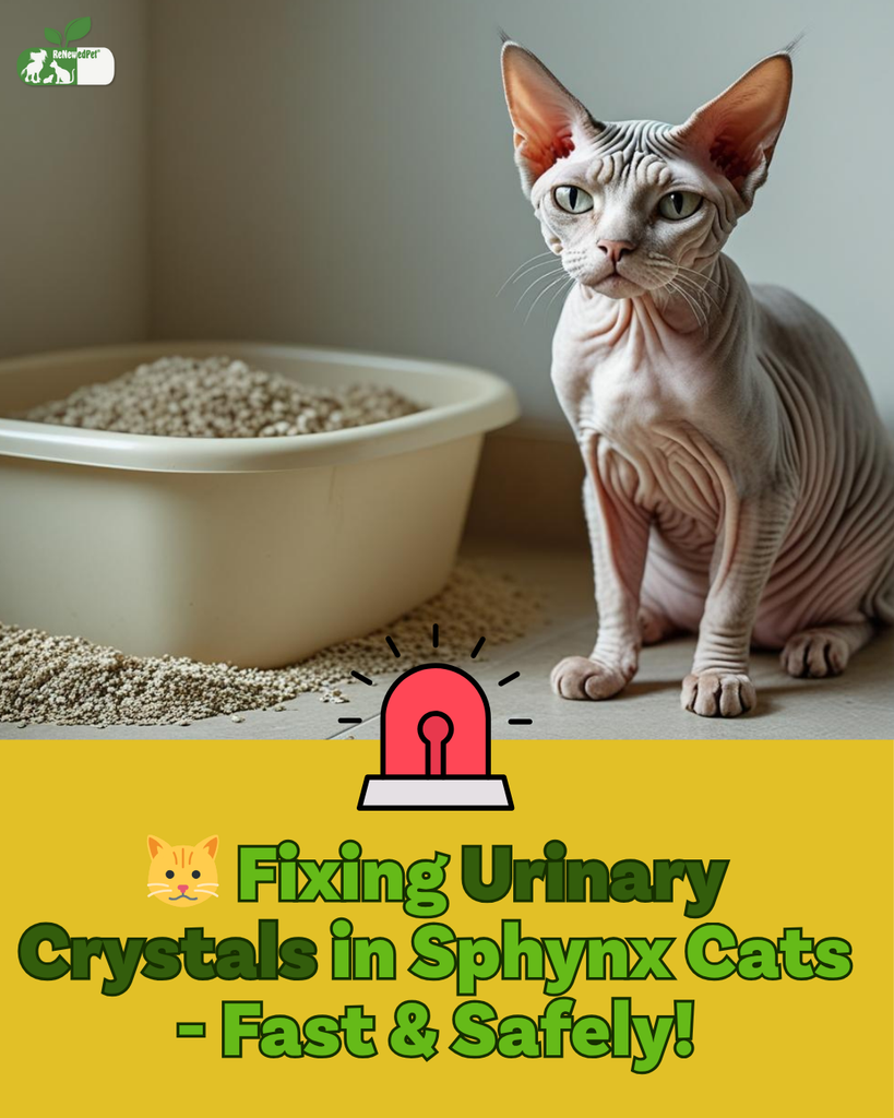 Fixing Urinary Crystals in Sphynx Cats – Fast & Safely!