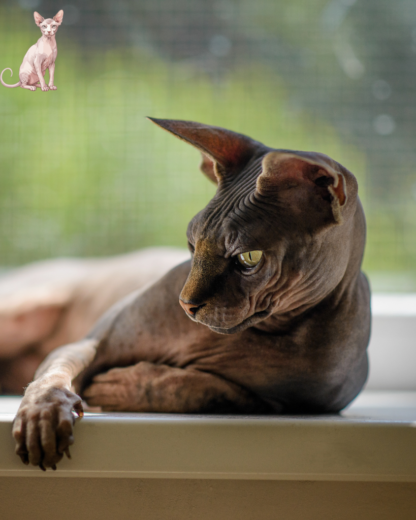 Is it Safe For Your Sphynx To Sunbathe Inside Through The Windows?