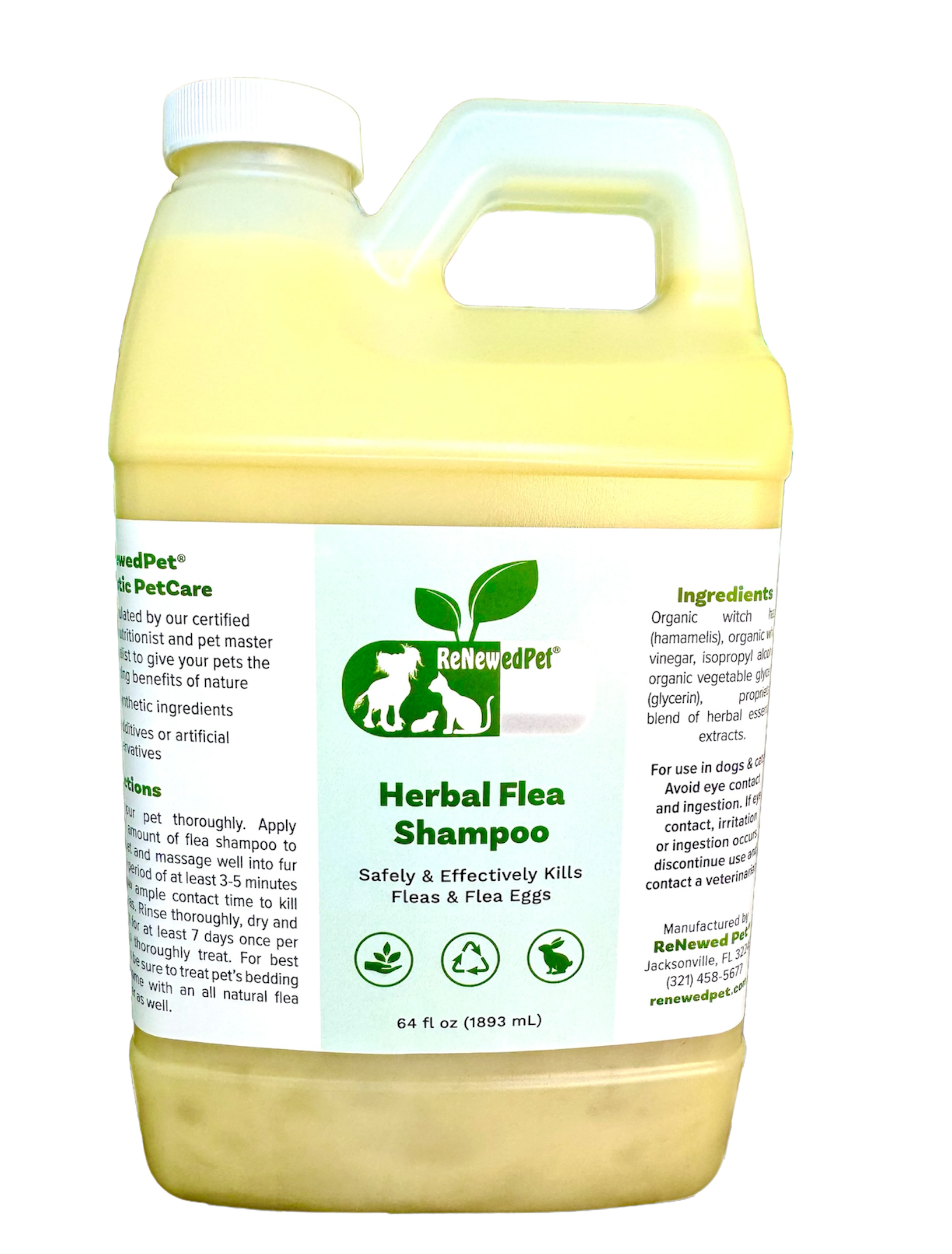 HERBAL FLEA SHAMPOO ReNewedPet