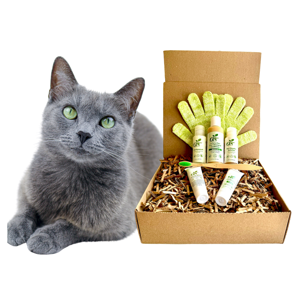 4-FURRY CATS *SENSITIVE GROOMING KIT – ReNewedPet