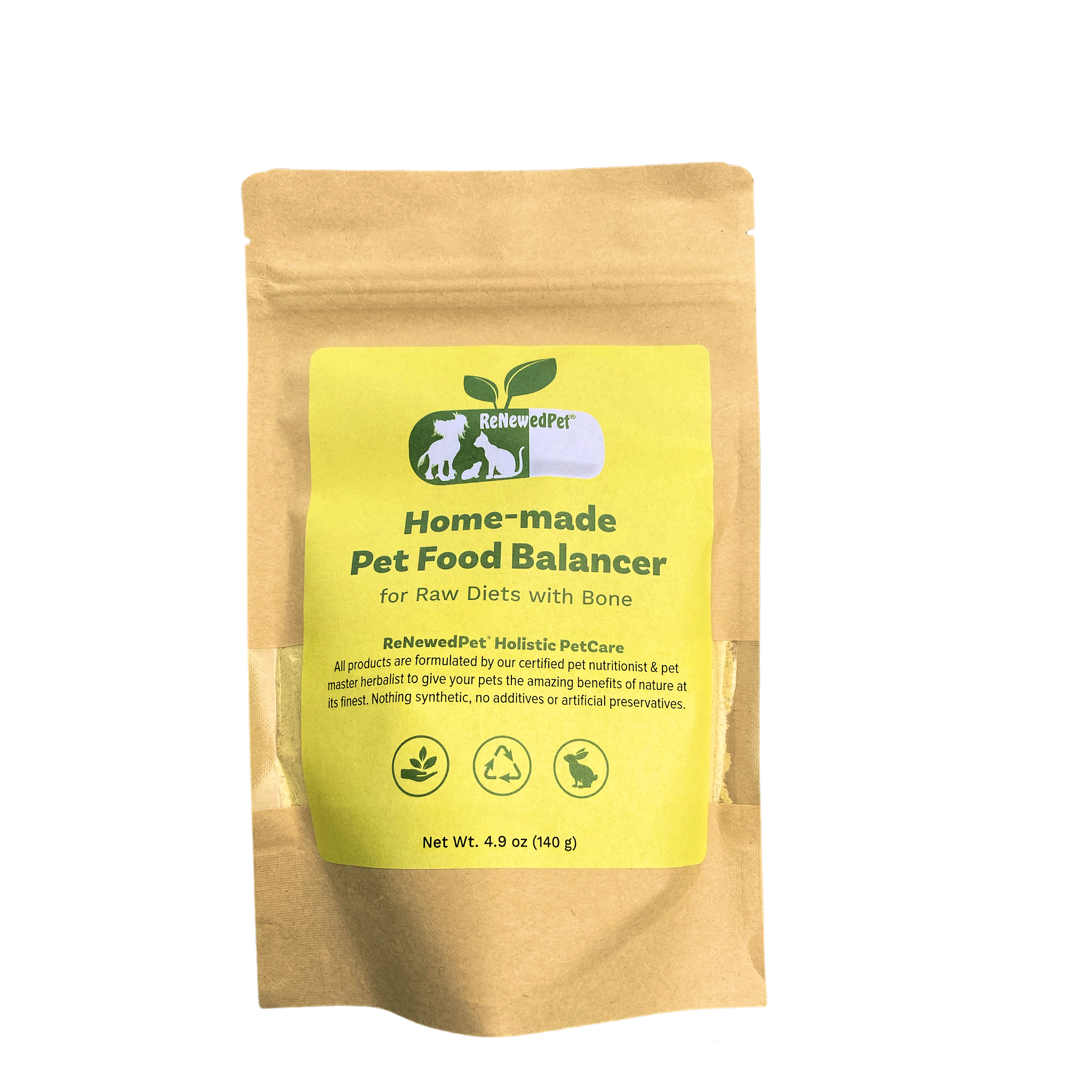 Pet clearance food supplement
